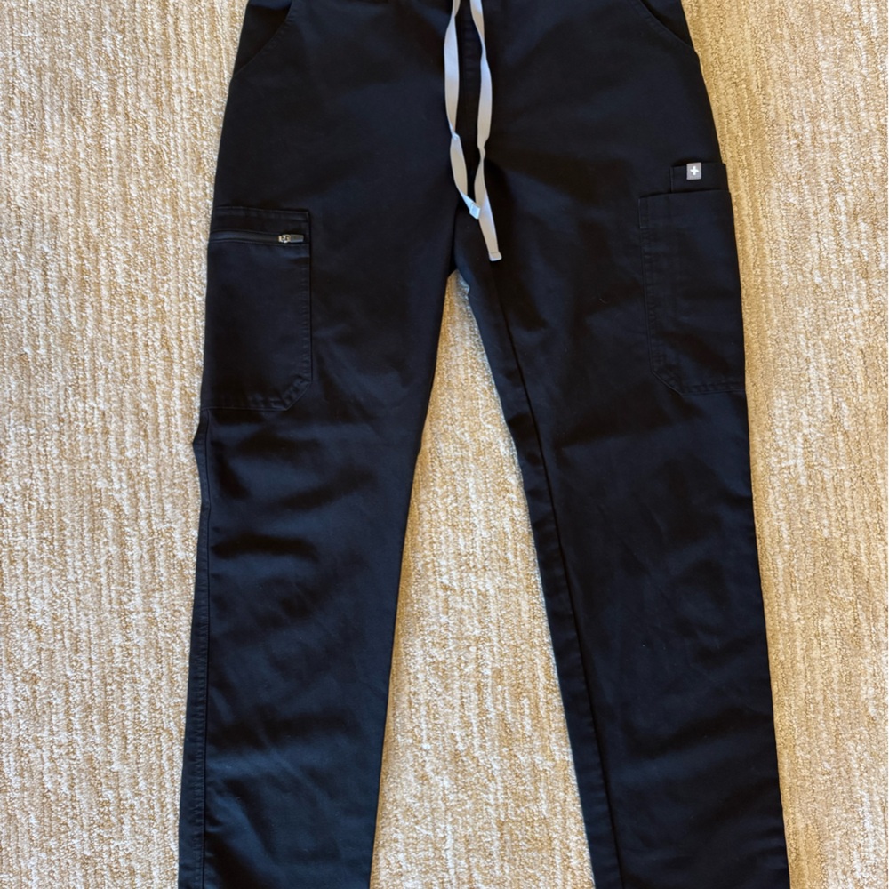 Figs Black Scrub Pants